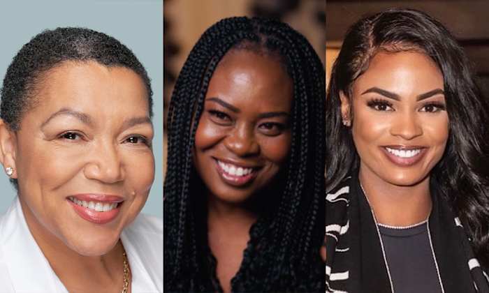 Dr. Anne Beal, Laretta Houston and Brittney Nicole.